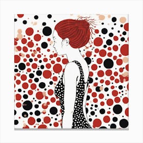 Polka Dots 10 Canvas Print