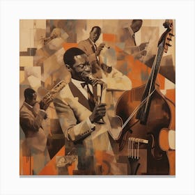 Jazz Musicians 1 Canvas Print