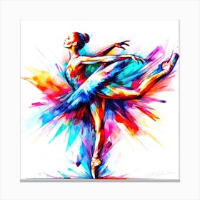 Prima Ballerina - Ballerina Girl Canvas Print