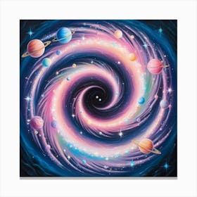 Spiral Galaxy 2 Canvas Print