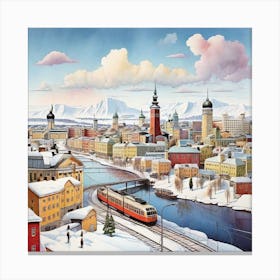 Helsinki Canvas Print