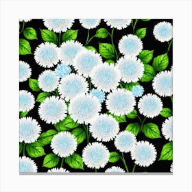 Chrysanthemums 27 Canvas Print