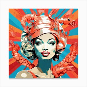 Prawns Canvas Print