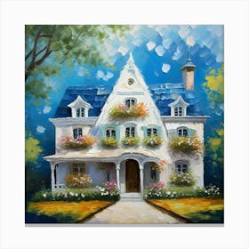 House Painting Canvas Print