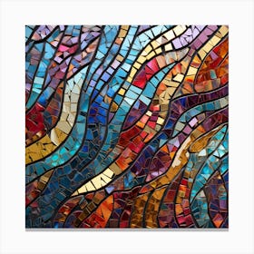 Mosaic Art 1 Canvas Print