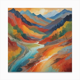 River Valley 2 Canvas Print