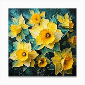 Daffodils 37 Canvas Print