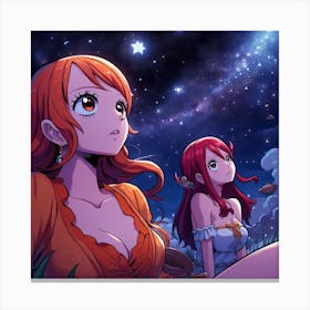 Nami Erza Canvas Print