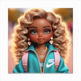 Nike Doll 11 Canvas Print