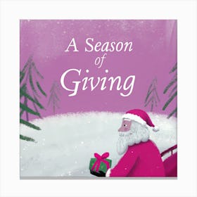 Season Of Giving 1 Canvas Print