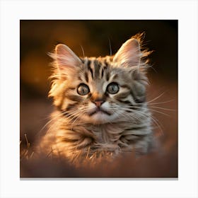 Cute Kitten 5 Canvas Print