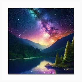 Galaxy Wallpaper 40 Canvas Print