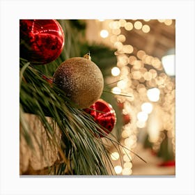 Christmas Lights 2 Canvas Print