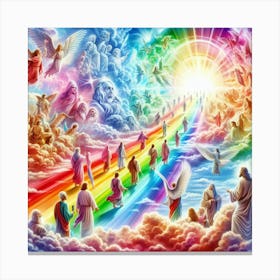 The Rainbow Bridge Canvas Print