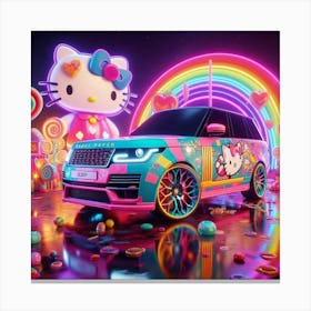 Hello Kitty 2 Canvas Print