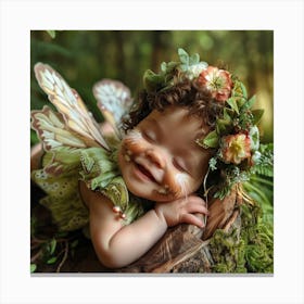 Fairy Baby Canvas Print
