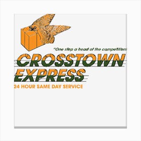 Crosstown Express Delivery Service Canvas Print