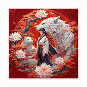 Spirit Warrior's Dream Canvas Print