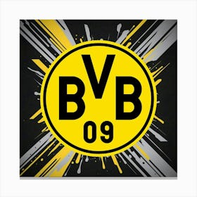 Borussia Dortmund Logo Wall Art 28 Canvas Print