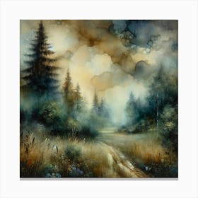 'Cloudy Day' Canvas Print