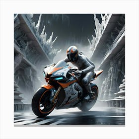 Future Motogp 12 Canvas Print