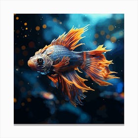 Siamese Catfish Canvas Print