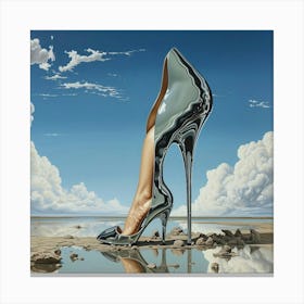 High Heel Canvas Print