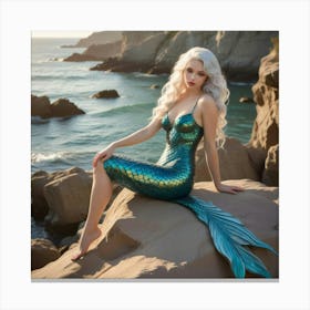 Mermaid 26 Canvas Print