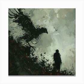 The Crow Canvas Print