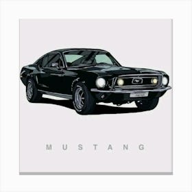 Mustang 1 Leinwandbild