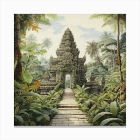 Angkor Temple 11 Canvas Print