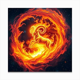 Zodiac Sign Libra 1 Canvas Print