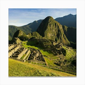 Machu Picchu Canvas Print