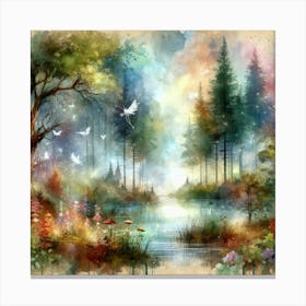 Fairy Forest 9 Canvas Print