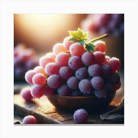 Grapes Stock Photos & Royalty-Free Images Canvas Print