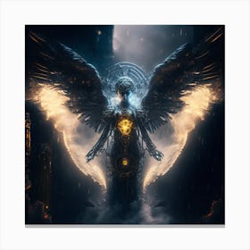 Angel Of Fire Canvas Print