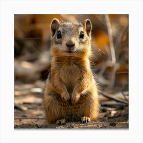 Ground Squirrel Canvas Print