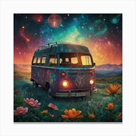 Vw Bus Canvas Print