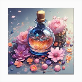 Magic Perfume Canvas Print