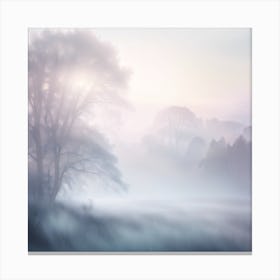 Misty Morning Canvas Print