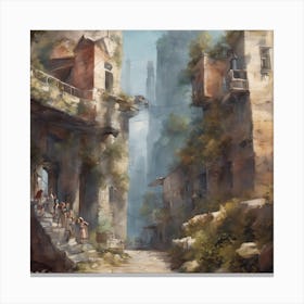 City Of The Dead Canvas Print