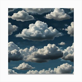 Clouds In The Sky Canvas Print