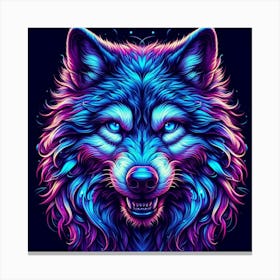 Wolf Art Canvas Print