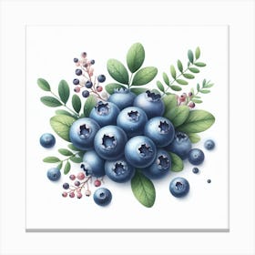 Blueberry 3 Canvas Print