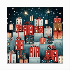 Christmas Card 1 Canvas Print