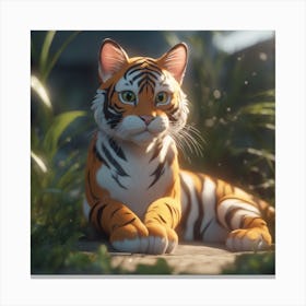 Tiger 1 Canvas Print