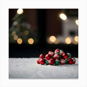 Christmas Background For Business Concept 04(1) Canvas Print