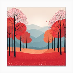 Autumn Landscape 7 Canvas Print