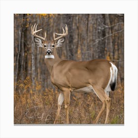 whitetailed deer Canvas Print