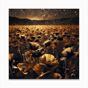 Field Of Poppies 1 Canvas Print